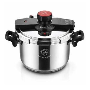 Swiss Line Cocotte minute automatique 10 litres, haute qualité inox 18/10, poignet rétractable tout feux induction