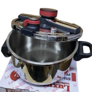 Luxury Cocotte minute 6 litres haute qualité inox 18/10 matériaux lourd. Système automatique avec sécurité et facile d’utilisation haute qualité